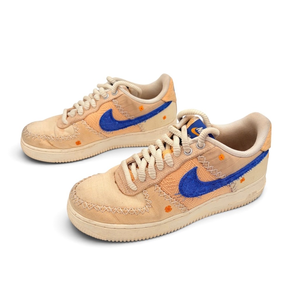 Nike Flea LA Air Force 1 40th Anniversary Low 9 Limited Edition Sanddrift Blue - Picture 4 of 8